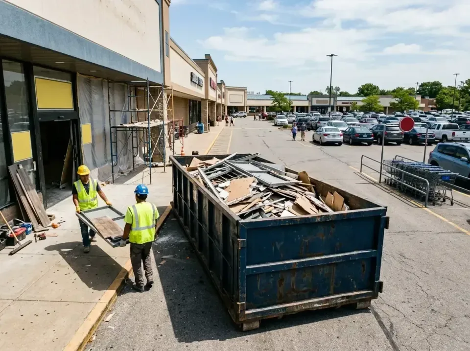 retail-store-renovation-debris-003 — frequently asked questions, Roll-off Dumpster Rentals in Carney, MD